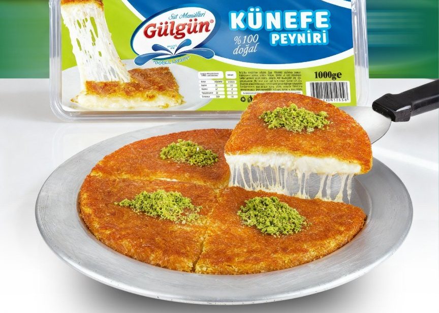 Gülgün Künefe Peyniri ile künefe
