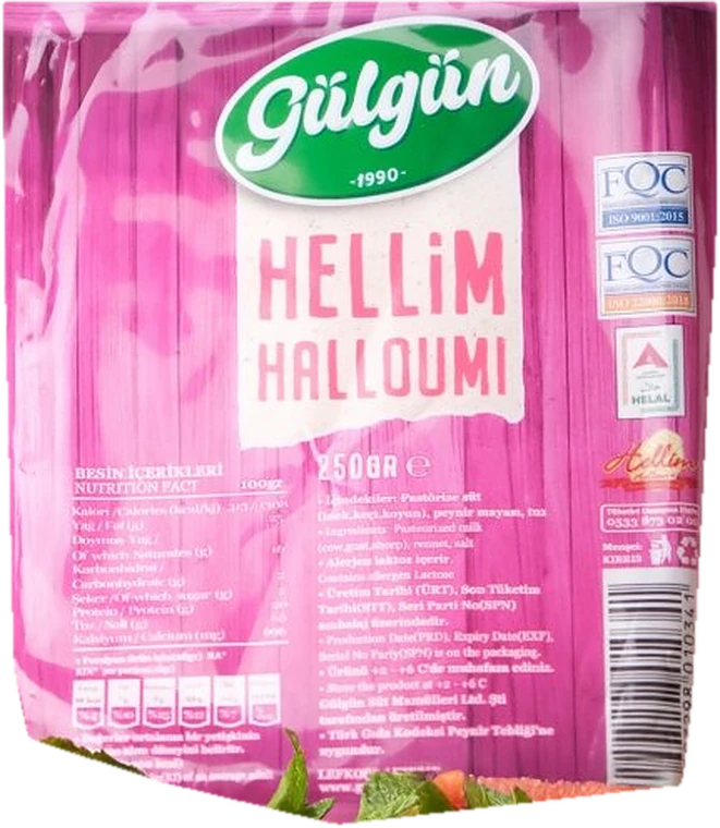 Gülgün Hellim Halloumi paketi